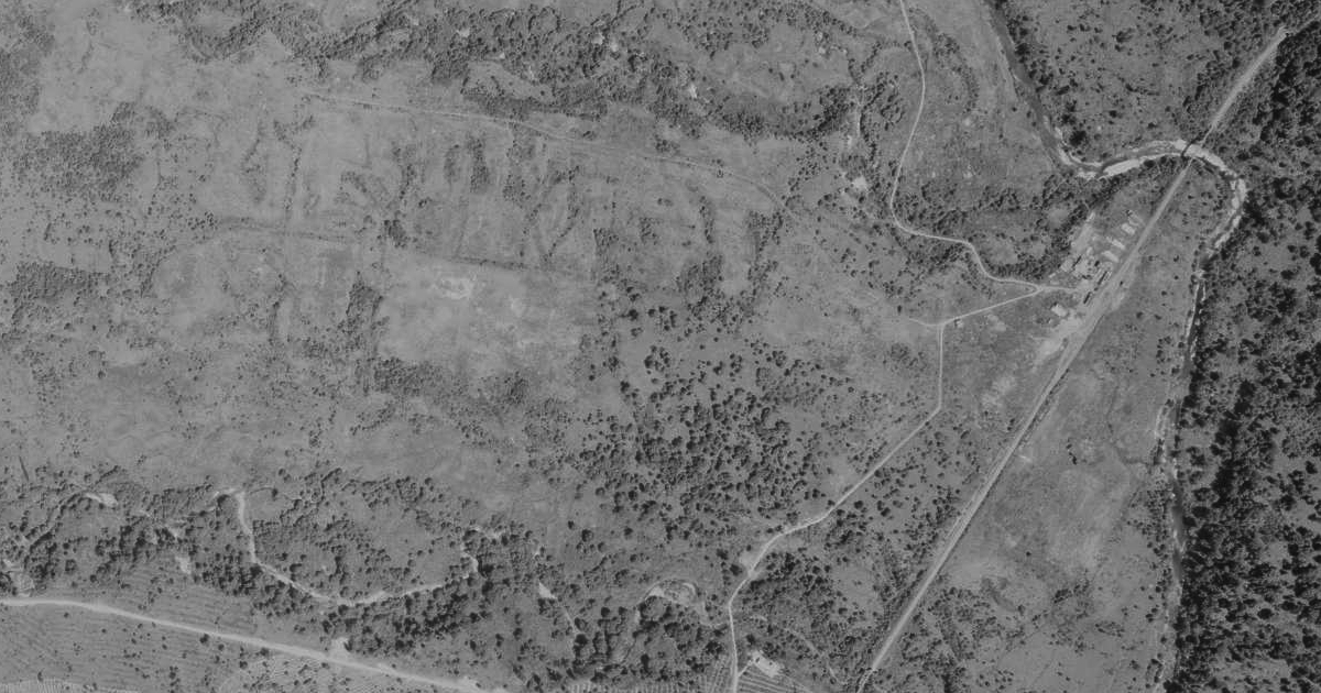 幌加内町字蕗の台付近、1968年6月26日撮影。「国土地理院・地図・空中写真閲覧サービス」より引用。